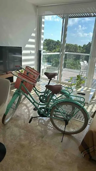 Amazing Place In Tulum Country Club With Bycicles! Akumal Apartment